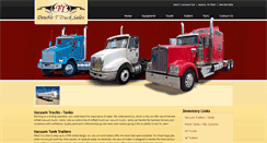Desktop Screenshot of doublettrucks.com